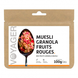 Muesli granola fruits rouges