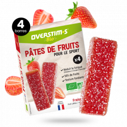Pâtes de fruits Fraise x4