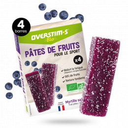 Pâtes de fruits Myrtille x4