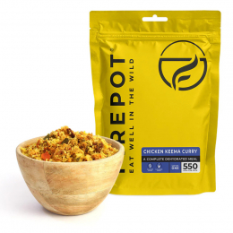 Poulet keema au curry